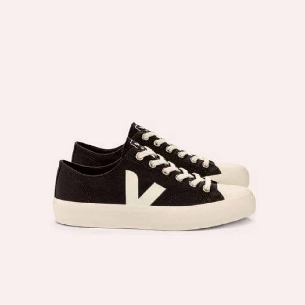 VEJA Wata Li Low CANVAS Black Size 7.5 BRAND NEW!